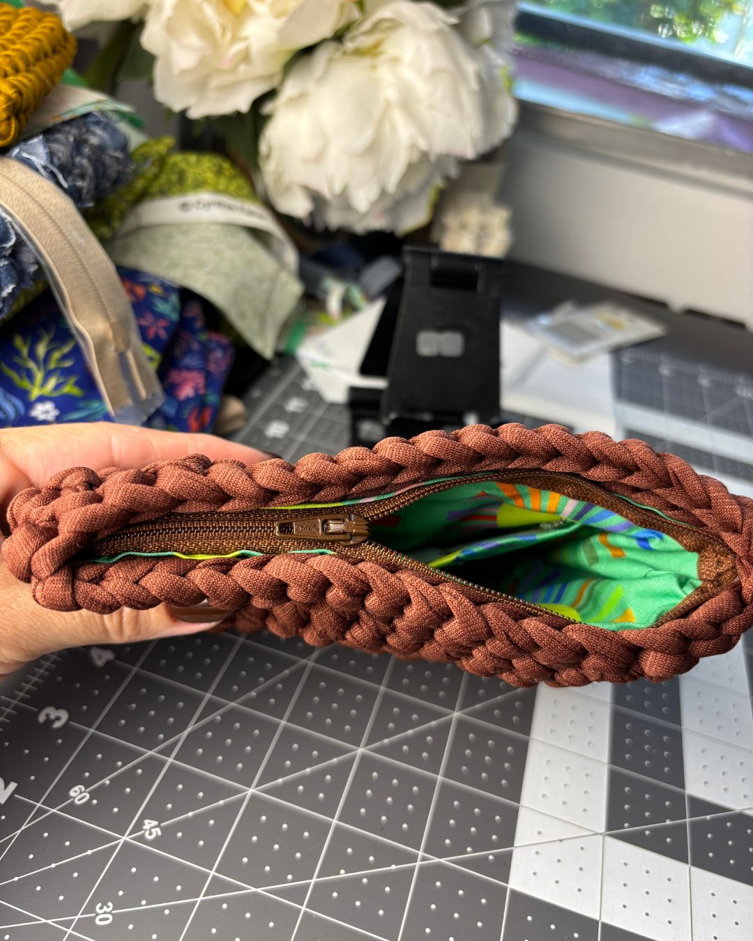 Ana - Cartera para la muñeca Wrist Handmade Clutch Purse