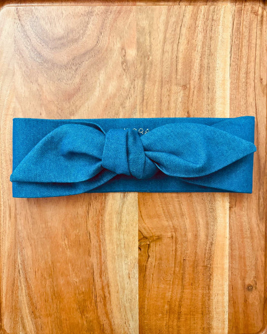 Clip-On Headband 38" x 3": Mahón Atta