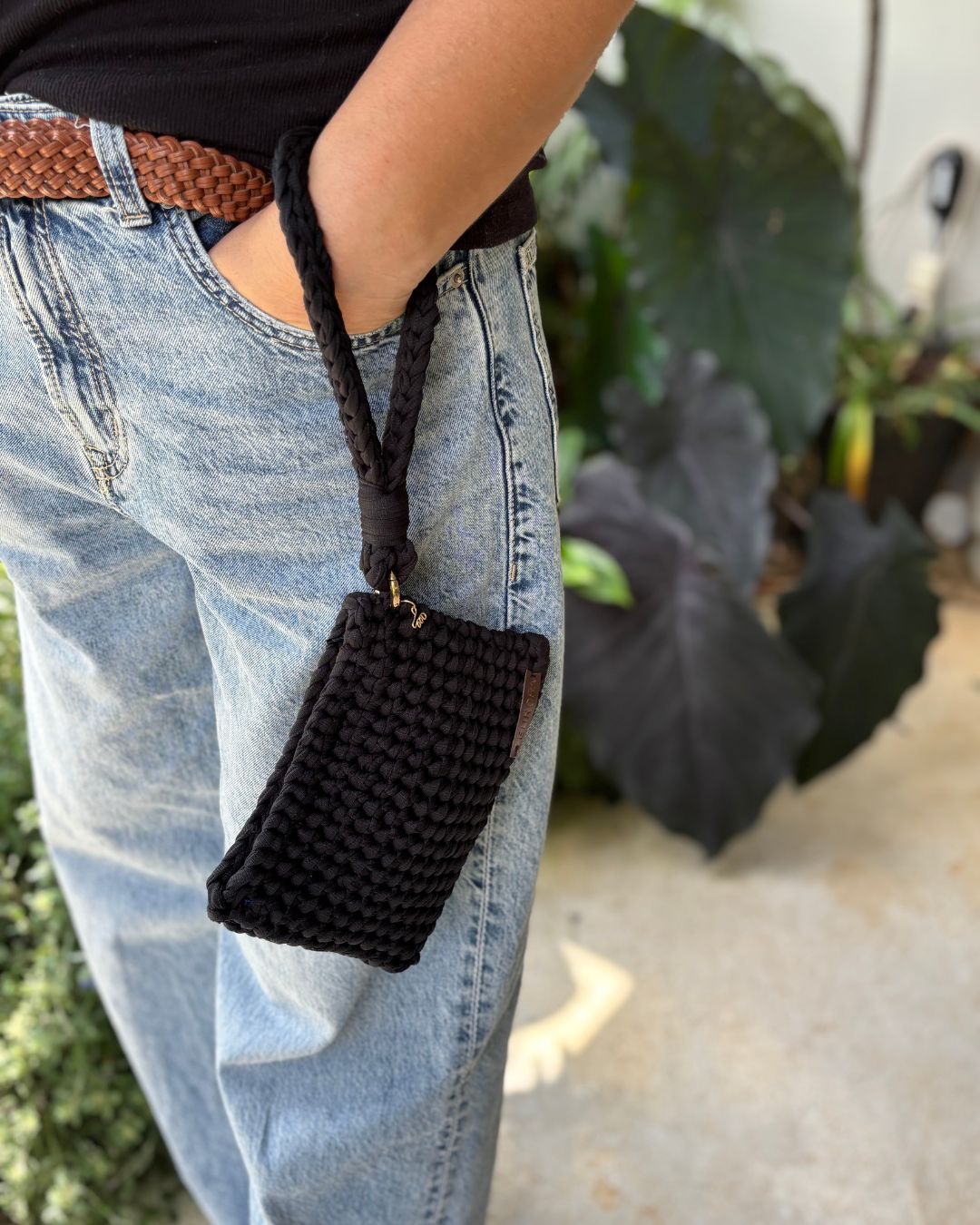 Ana - Cartera para la muñeca Wrist Handmade Clutch Purse