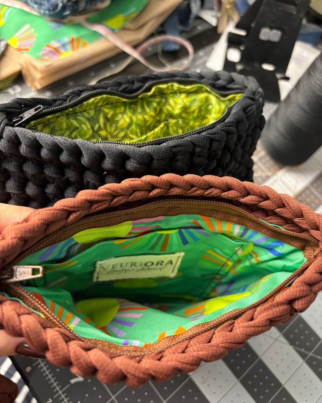 Ana - Cartera para la muñeca Wrist Handmade Clutch Purse