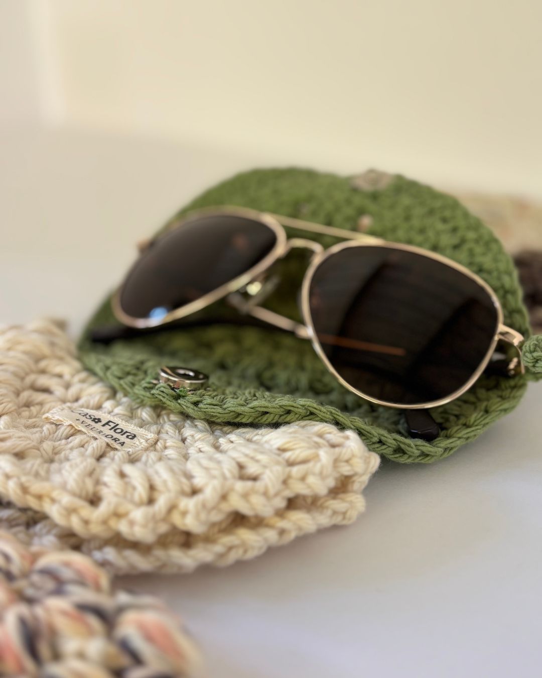 Estuche Coco:  Para Espejuelos y Gafas de Sol