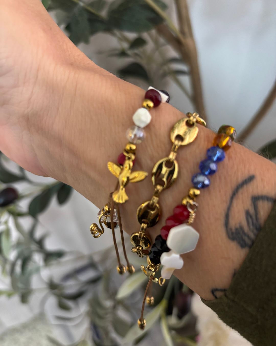 Bundle Pulseras de Fe: Historia de Jesús + Padre Nuestro + REGALO de un Rosario Bendecido