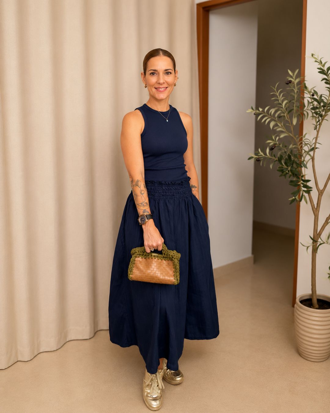 PRE ORDEN - Elena Pequeña Blanco: Vinyl and Crochet Bag 3 en 1 Cross Body, Clutch and Shoulder