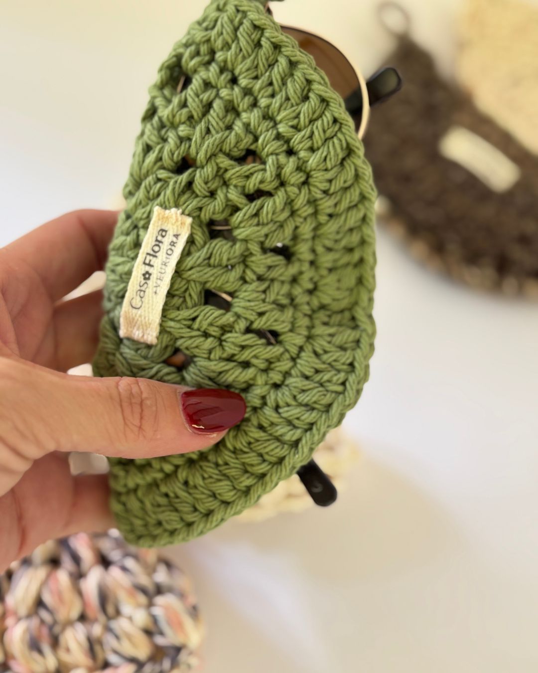 Estuche Coco:  Para Espejuelos y Gafas de Sol