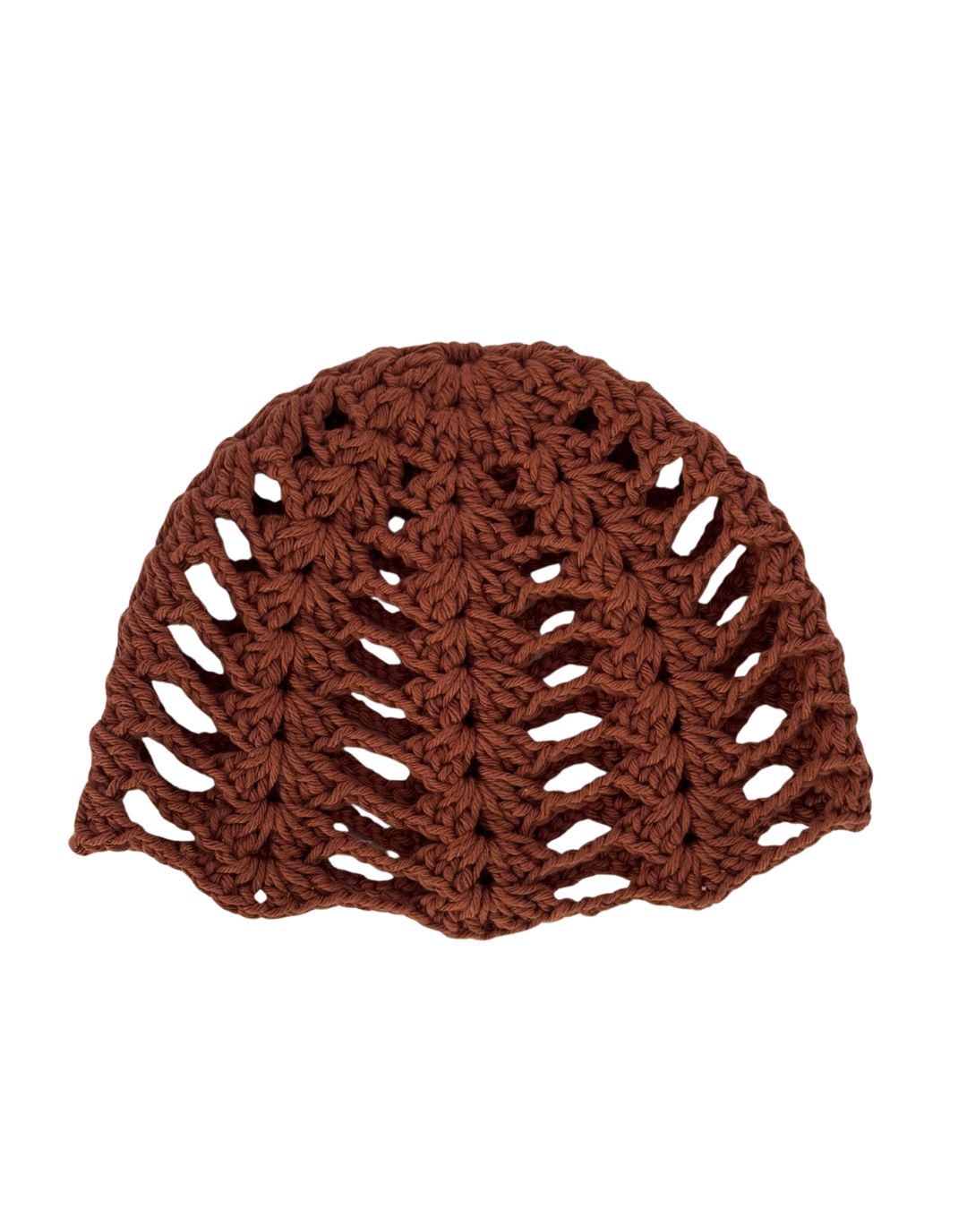 Cata Mauve Mesh Hat: Gorro en Tendencia en Crochet